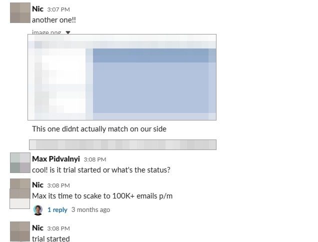 client asking to scale